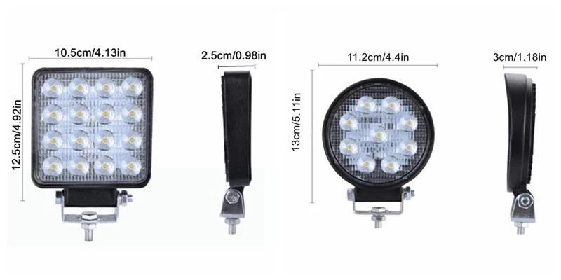 Waterproof 4X4 CREE LED Work Driving Light Bars for Offroad Jeep Wrangler Atvs Car Motorcycle Tractor Truck LED Lightbar