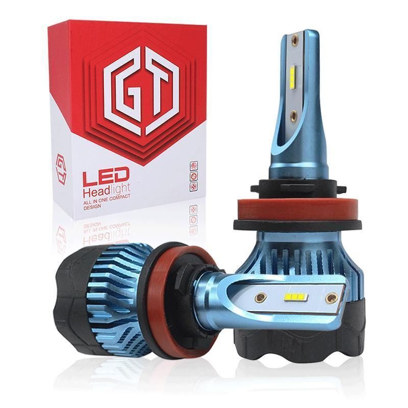 Gj Super Bright Wholesale K5 Car LED Headlighting LED Light Bulb H1 H3 H11 9005 9006 880/881 H7 9012 5202 LED Headlight