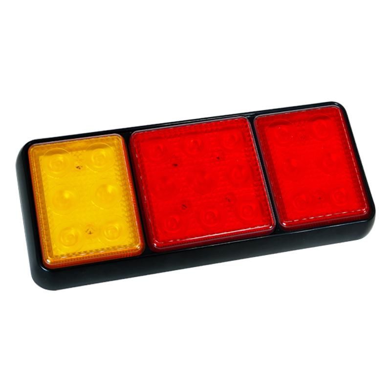 Universal Surface Mount LED Truck Tail Lights with Stop / Turn Signals / Reverse Function