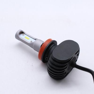 Car Accessories Auto Lamp H8 H9 H11 Headlight 6000K Light 72W 12000lm LED Bulb for Car and Motorcycle