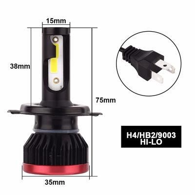 P6 Car LED Headlight Bulbs Dob Chip 100W/Pair 20000lm/Set 6500K H4 H7 H11 9005 9006 Auto Fog Lights Car Styling