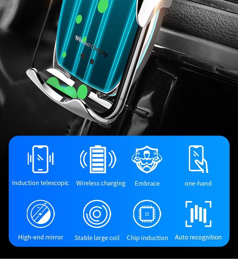 Automatic Inducton Car Bracket Smart Car Holder Phone Holder Magnetic Holder