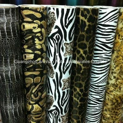 Car Body Sticker Design Animal Skin Vinyl Wrap with Air Bubble