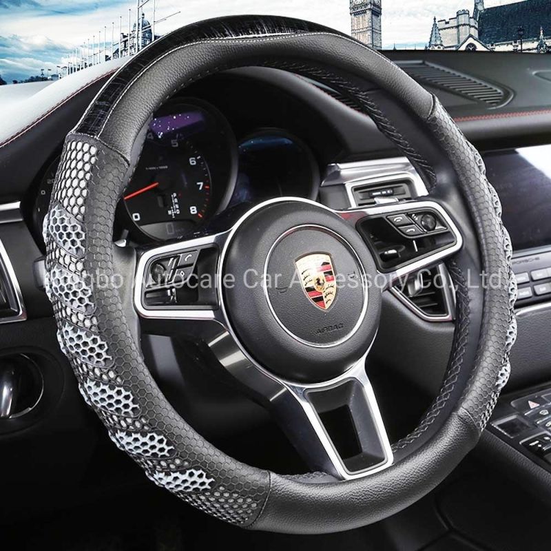 2020 Hot Fashion Massage Leather Car Steering Wheel Cover