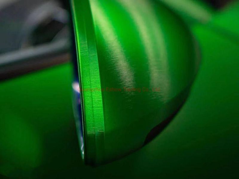 Car Color Changing Film Ice Brushed Green Paint Protection Car Film