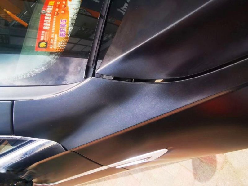 Pearl Metallic Black Car Paint Protection Wrap Film