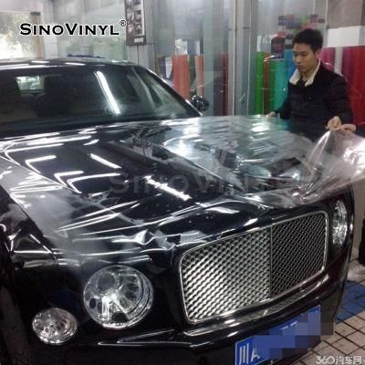 SINOVINYL 1.52*15m TPH TPU PPF Car Paint Protection Car Body Paint Wrap Film