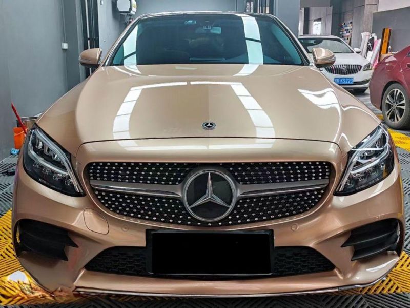 Satin Metal Bright Car Color Changing Champagne Gold Car Film