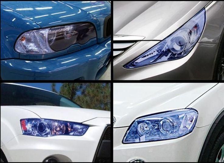 Light up Stickers Automotive Headlight Tint Car Light Protection Film