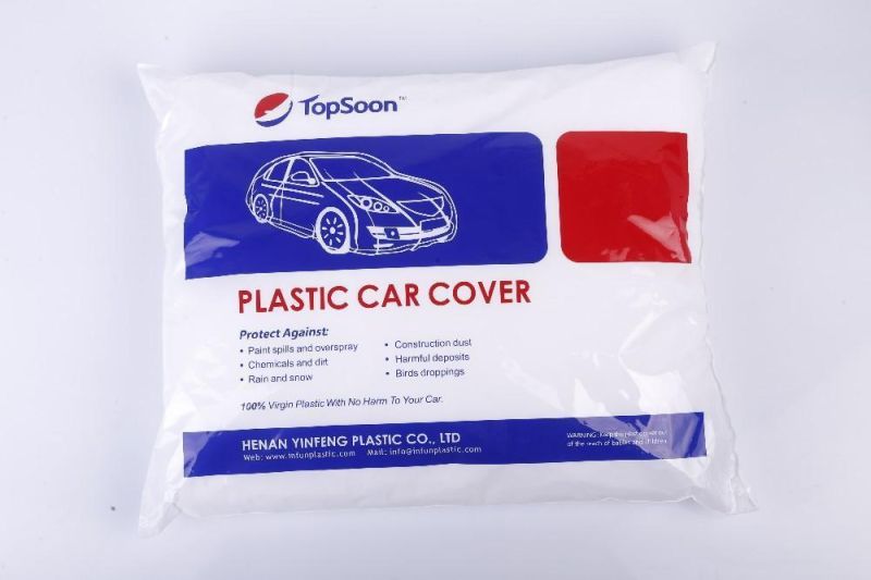 Plastic Clear Car Cover