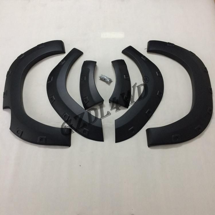Auto Parts for 2018 Toyota Hilux Rocco ABS Plastic Wheel Arch Fender Flares Kit