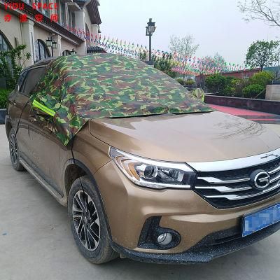 Wholesale Camouflage Sunproof Sedan SUV Front Windshield Half Car Awning