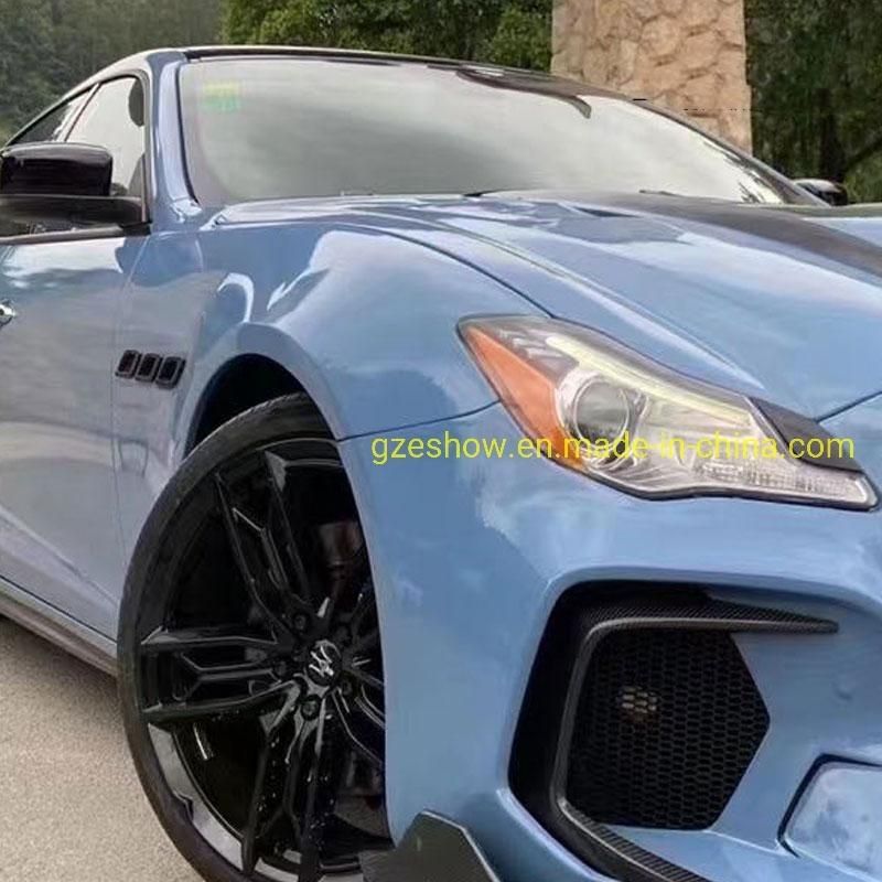 Sea Blue Car Wrapping Glossy Metallic Car Wrap Car Sticker