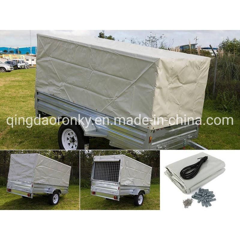 Customized Utility Cargo PVC Tarpaulin Oprn Trailer Cover