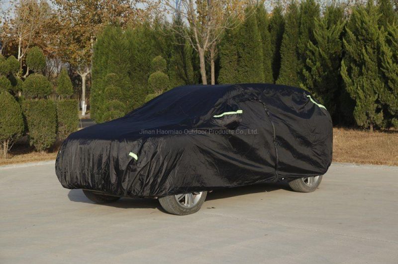 Waterproof Sedan Car Cover with 6 Reflective Stripe /Windproof/Dustproof/Scratch Resistant Outdoor