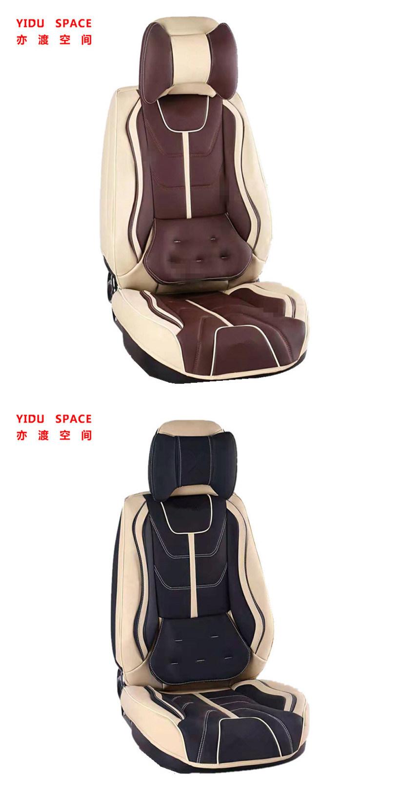 Car Accessories Car Decoration Seat Cushion Universal 9d 360 Degree Full Surround Luxury Black PU Leather Auto Car Seat Cover