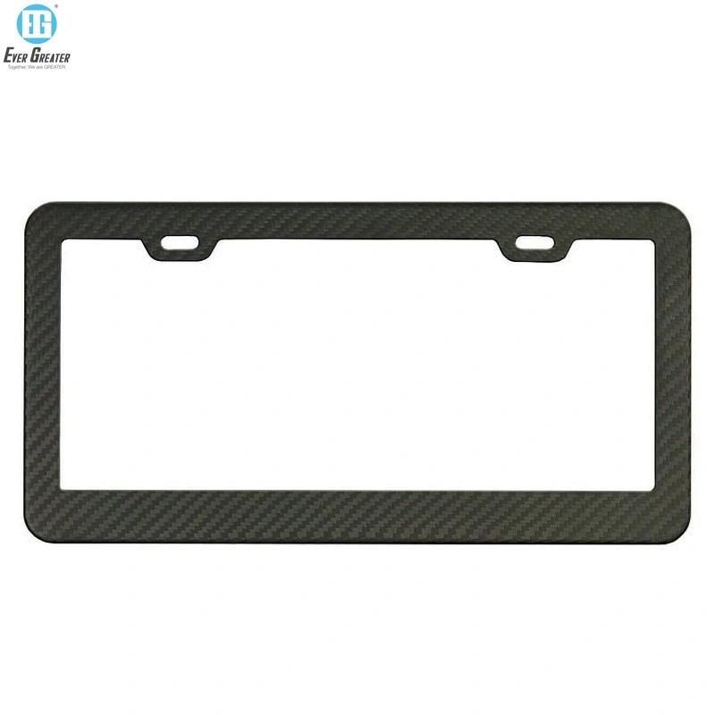 Carbon Fiber Custom License Plate Frame for EU