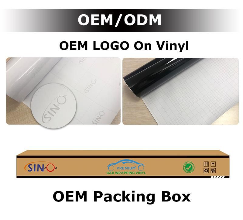 SINOVINYL Wholesale Vehicle Lamp Car Light Decoration Vinyl Sticker Auto Translucent Headlight Taillight Tint Protection Film