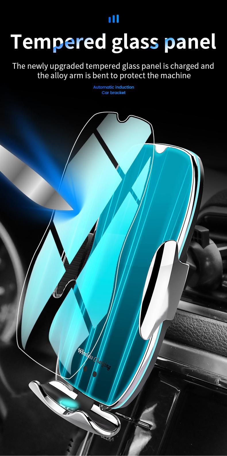 Automatic Inducton Car Bracket Smart Car Holder Phone Holder Magnetic Holder