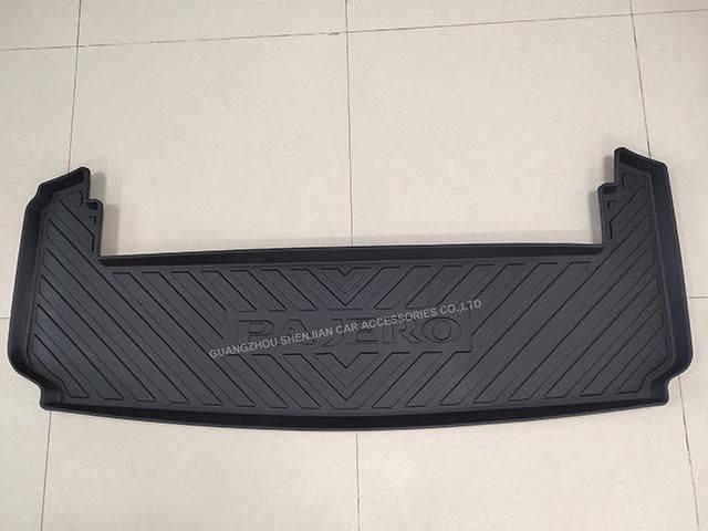 Custom-Fit TPV Car Floor Trunk Foot Mat for 2020-2021 Pajero/Montero