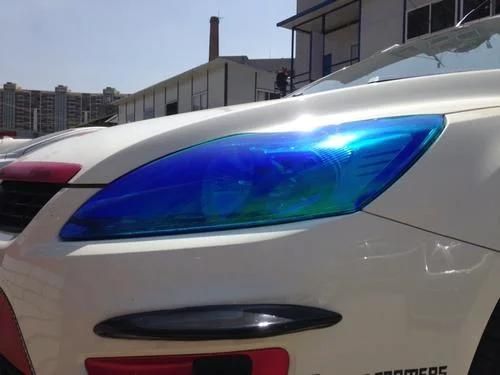 30cm*9m Car Headlight Decal PVC Material Chameleon Transparent Car Tint Film