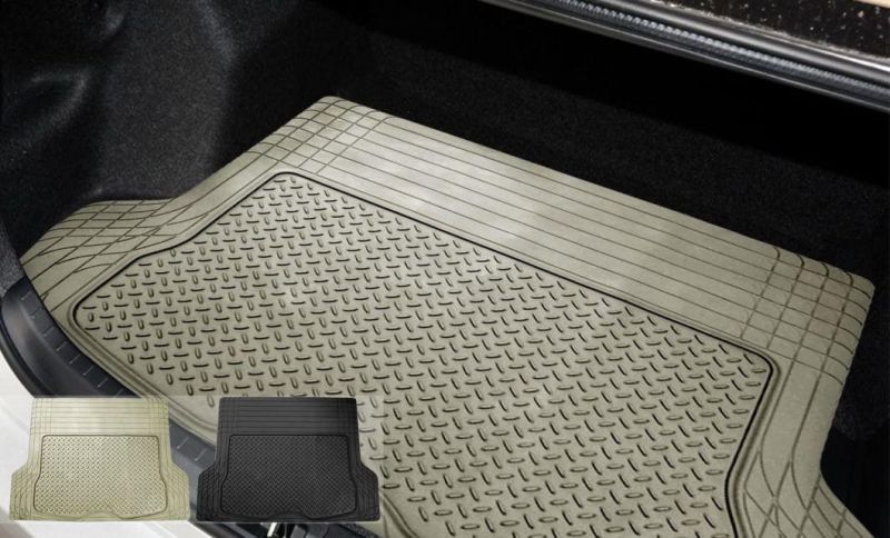 Car Accessory Brown Rubber Trunk Floor Mat