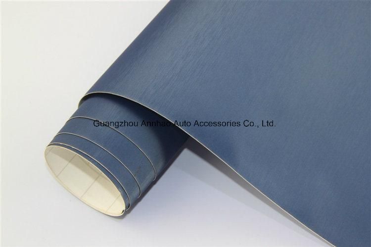 Market Price Metal Brushed Car Wrap Self Adhesive Vinyl