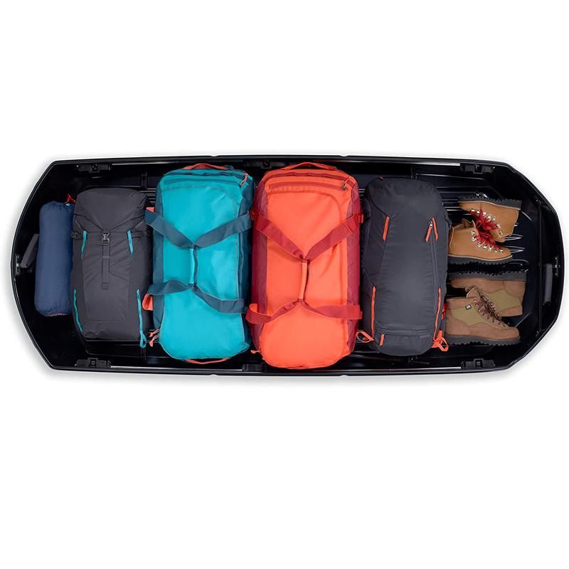 700L Waterproof Universal Car Top Roof Boxes Cargo Travel Carrier Box with Lock Fit Most Car Roof Rack