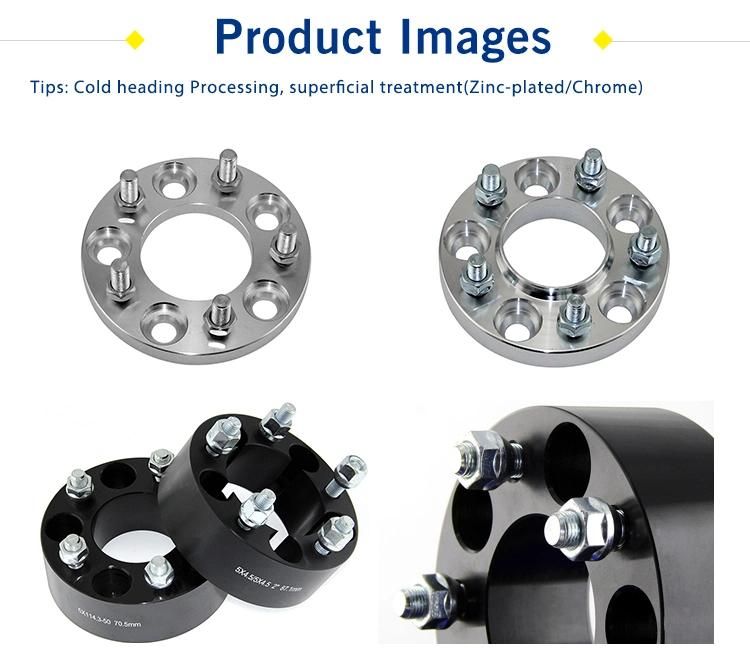 Black 5X114.3 Hub Centric Aluminum Wheel Spacer