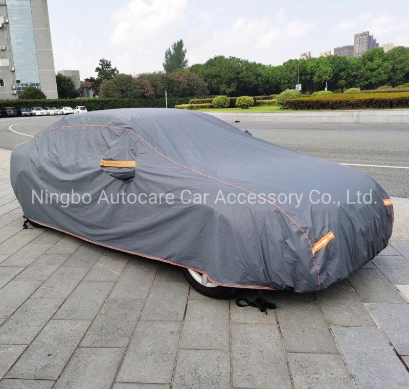 Newest Design PEVA and PP Cotton Car Cover with Reflector