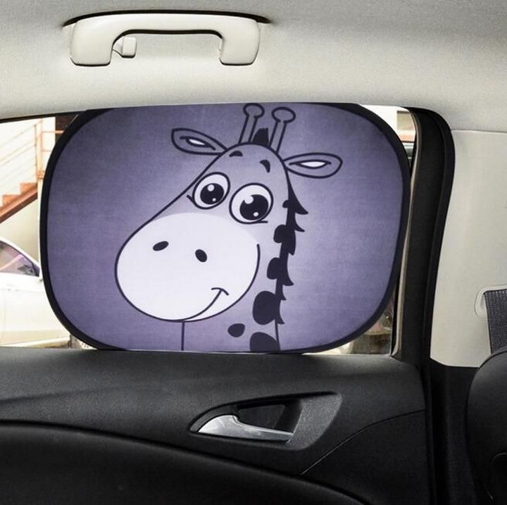 Foldable Custom Logo Printing Car Side Window Sunshade for Promotion