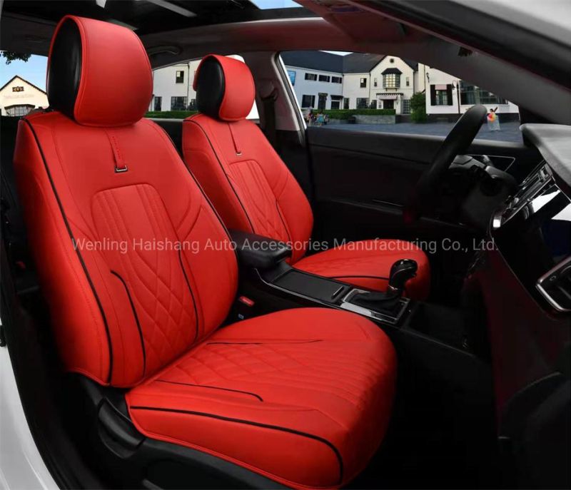 High Quality Auto Car Seat Cover Full Covered Car Seat Cover PVC Leather Universal Car Seat Cover