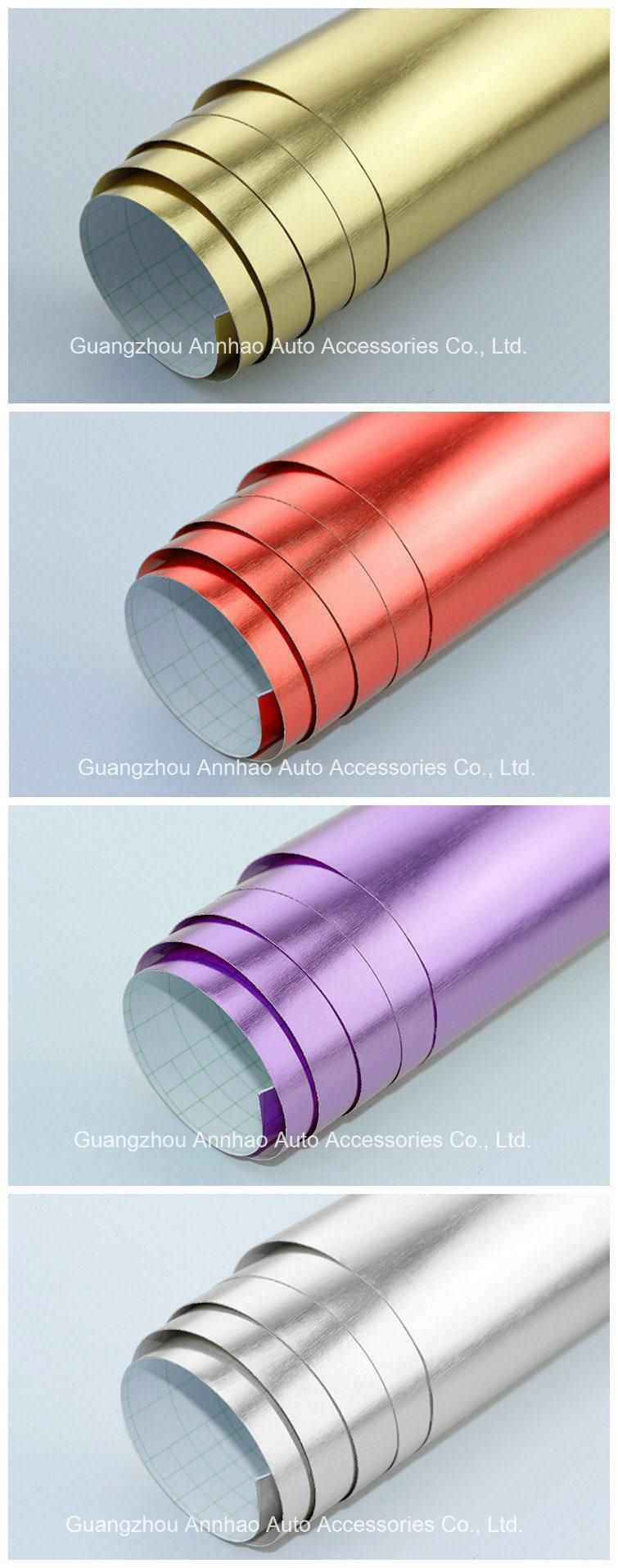 Ondis Mirror Chrome Brushed Car Sticker Wrapping Roll Vinyl