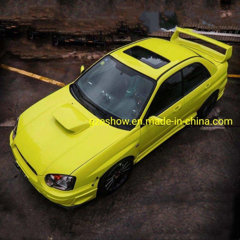 Crystal Lemon Yellow Film Car Body Decoration Film