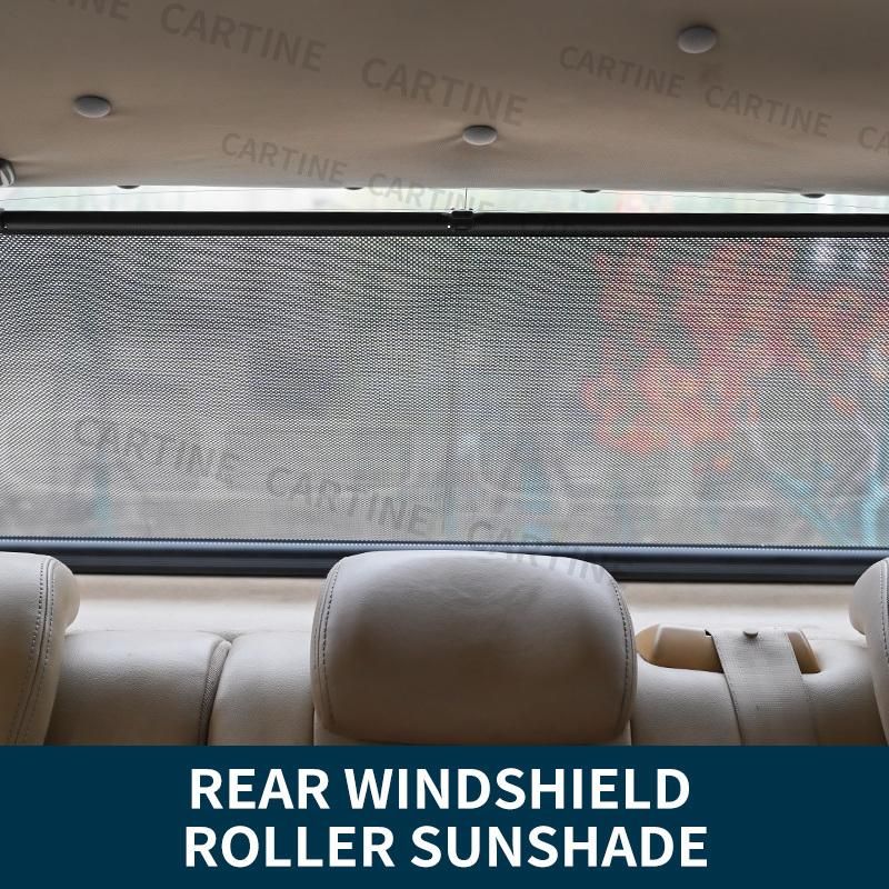 Manual Rear Windshield Car Sunshade 90cm