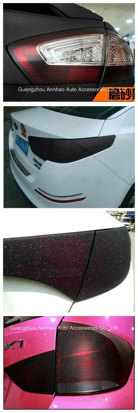 Light up Stickers Diamond Glitter Headlight Car Light Film Vinyl