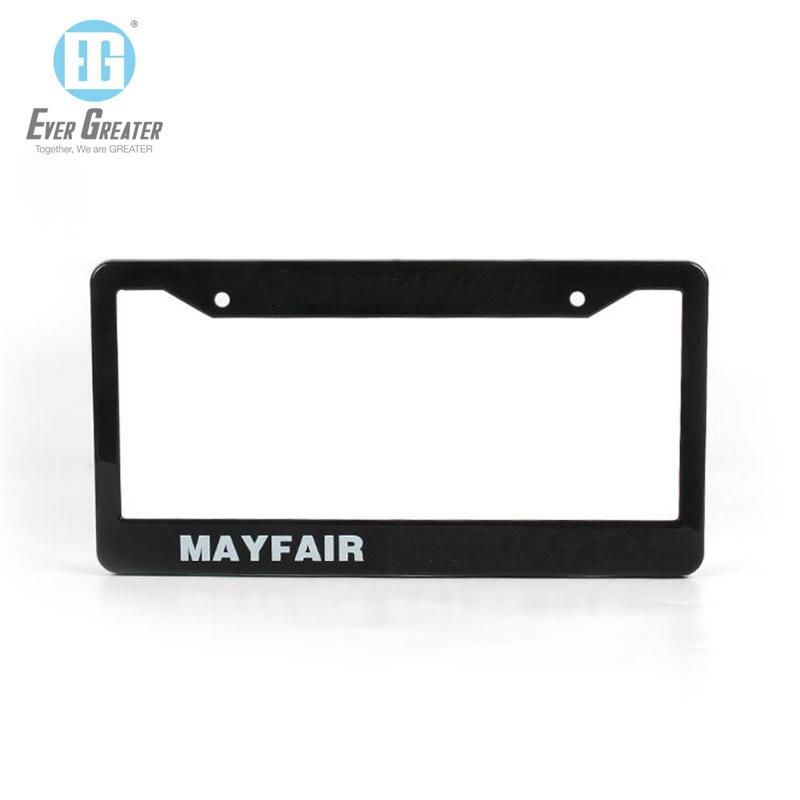 New Design License Frame Metal Plate