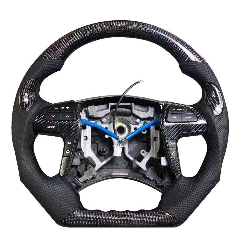 Custom Design Carbon Fiber Car Steering Wheel for Toyota Hilux Vigo 2012-2014