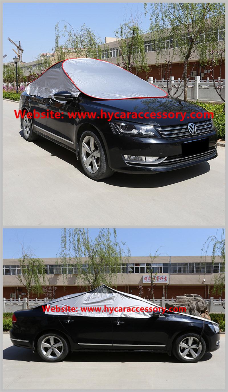 Hot Sale Sunproof Waterproof Top Portable Folding Universal Car Sunshade