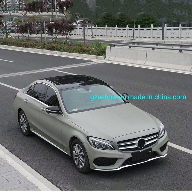 Matte Ceramic Khaki Green Car Paint Protection Film