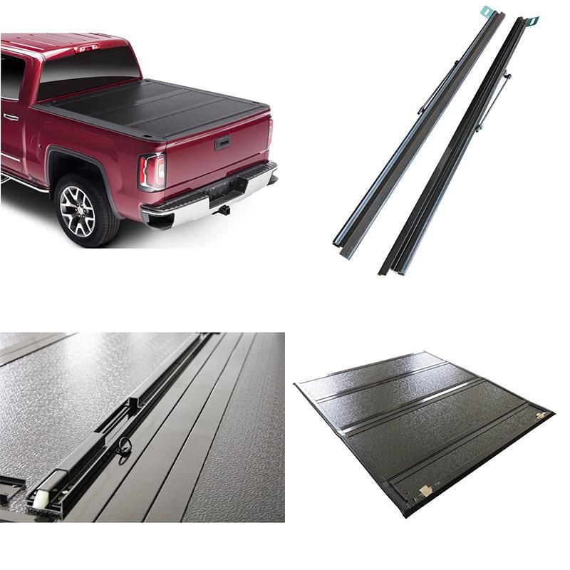 Pickup Accessories Soft Tri Fold Tonneau Cover Truck Bed Covers for Dodge RAM1500 6.5FT