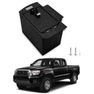 Black Metal Center Gun Safe for Toyota Tacoma