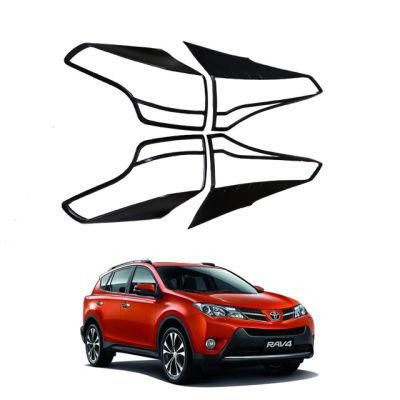 Accessories Exterior Decoration ABS Tail Light Cover for Toyota RAV4