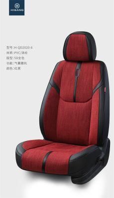 Red and Black Car Seat Covers Universal Seat Cushion