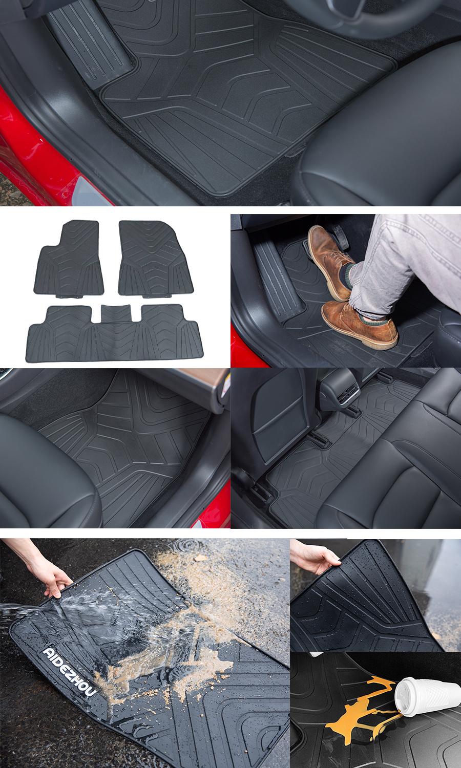 Custom Fit All Weather Car Floor Mats for Cadillac Srx