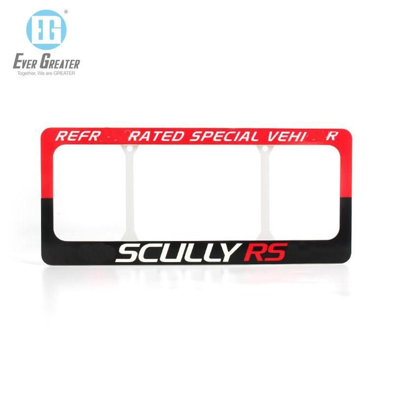 Car License Plate Frame (Zinc Alloy, Aluminum Alloy)