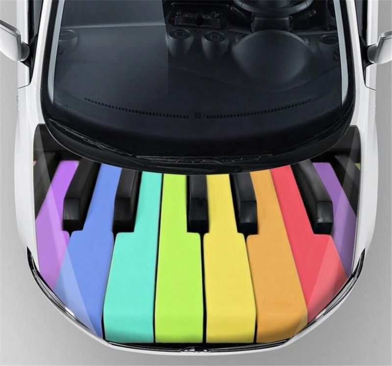 19nwholesale 3D Car Decoration Vinyl Sticker Car Hood Stickers