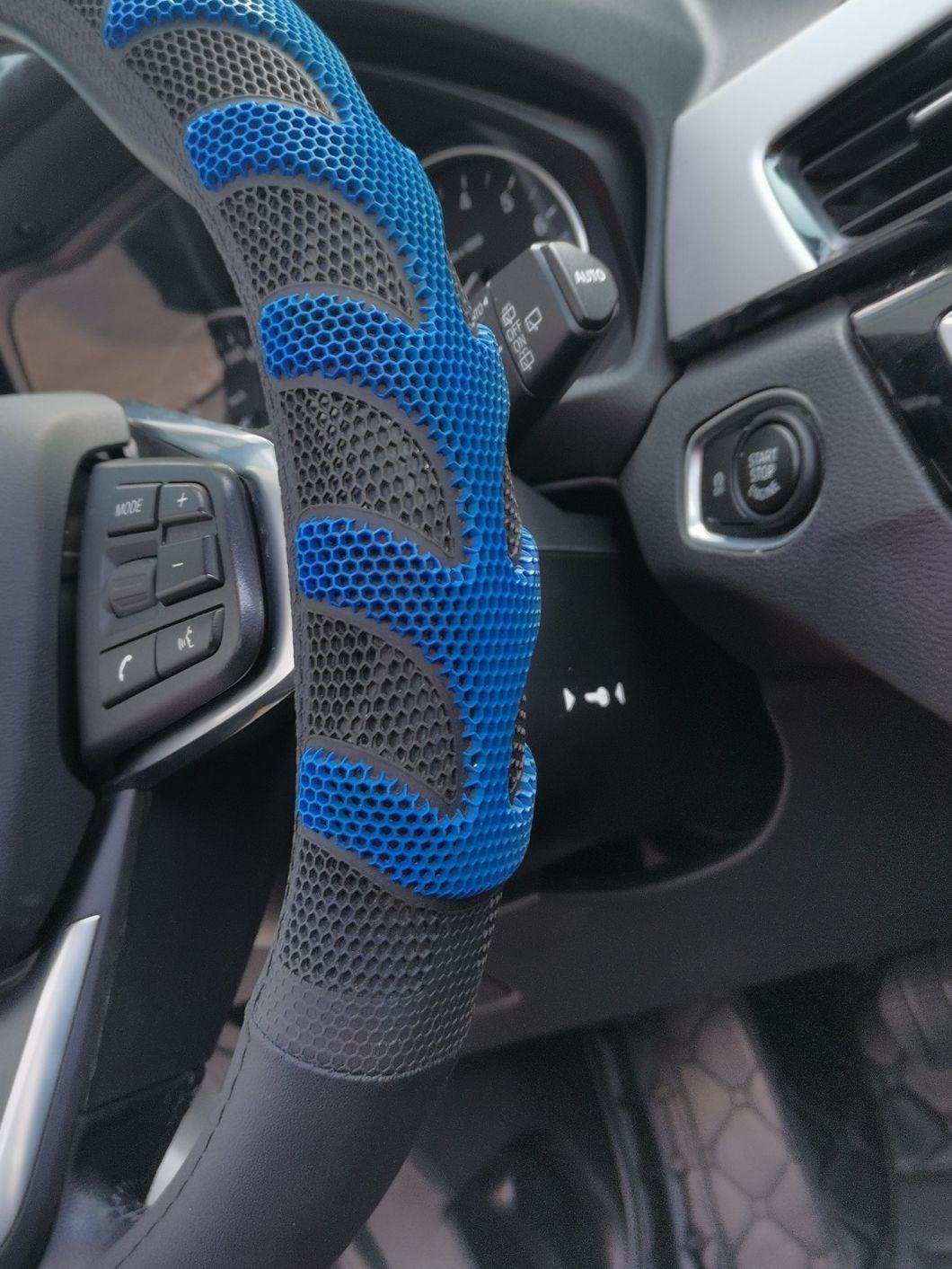 Car Steering Wheel Cover Hand Sewn Color Design with Best Quality