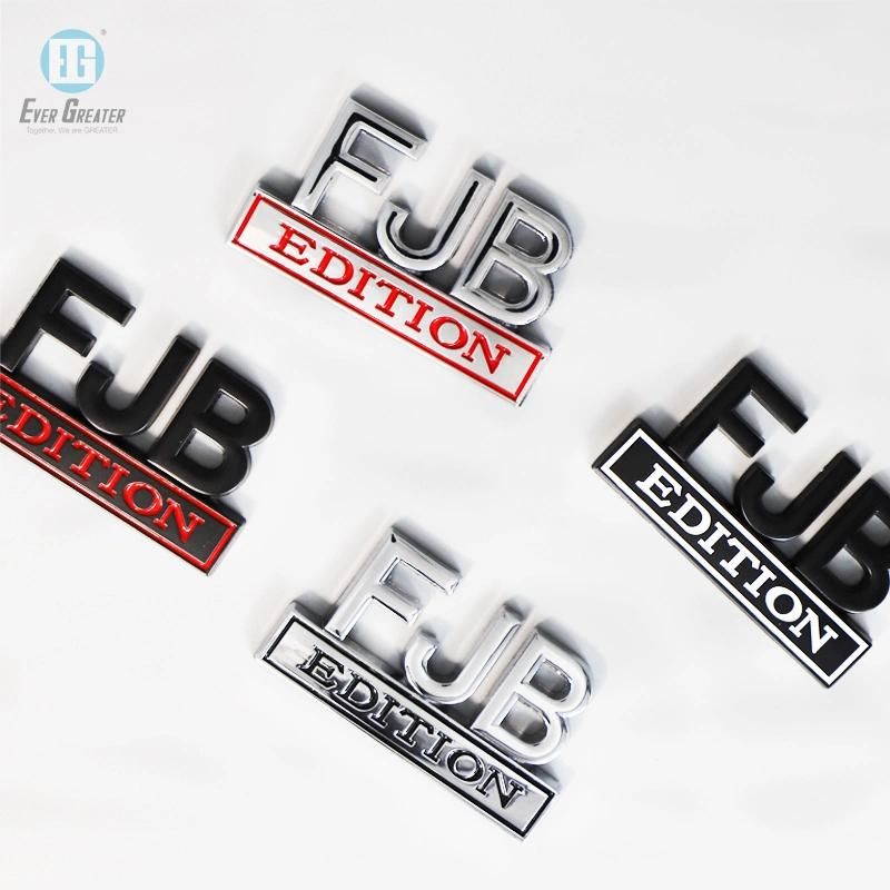 Custom Fjb Car Emblems for Sale with Over 25 Years Experience and ISO Certs