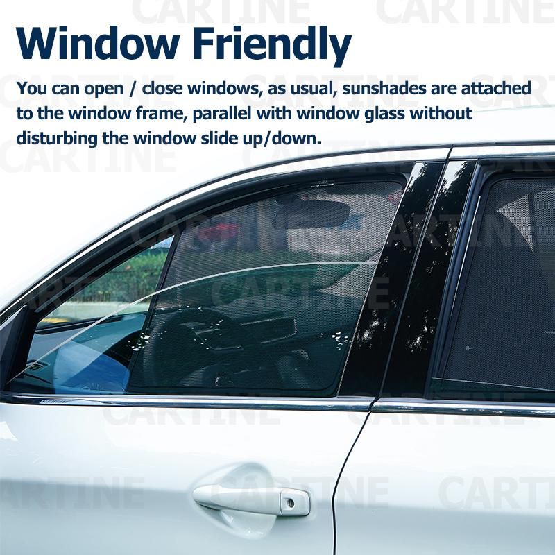 Exclusive Designed Magnets Installed Car Mesh Sunshade for Chevrolet